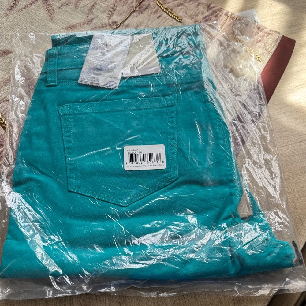 Style & Co. Slim Jeans in Teal
